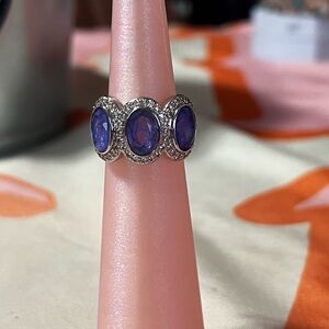 Elegant Lavender Quartz Ring